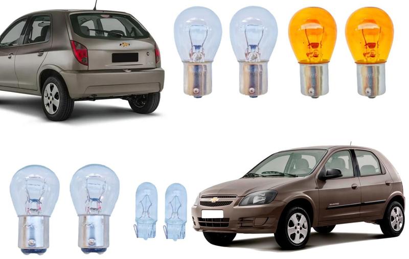 Imagem de Lampadas traseira celta 2000 01 02 03 04 05 06 07 08 a 2015