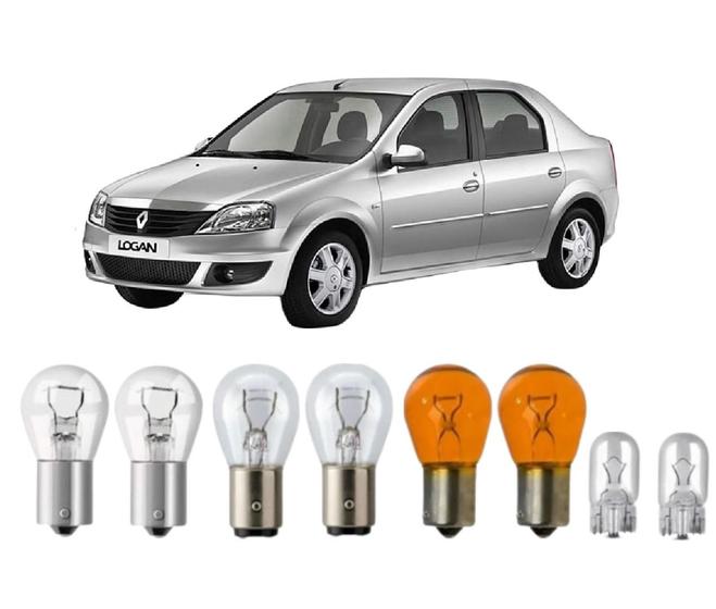 Imagem de Lampadas traseira renault logan 2009 2010 2011 2012 2013