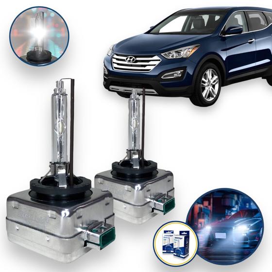 Imagem de Lâmpadas Xenon Farol D3s 4300k Hyundai Santa Fé 2014 á 2015