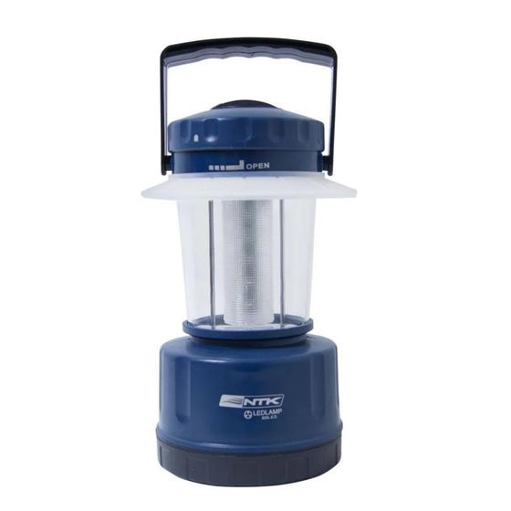 Imagem de Lampião a pilha ledlamp 50 lúmens camping resistente a água nautika