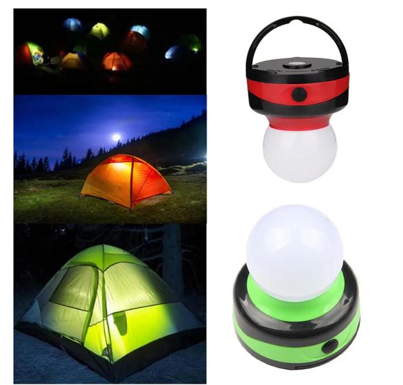 Imagem de Lampião De Led Emergência Portátil Camping Pendurado Luz Acampamento