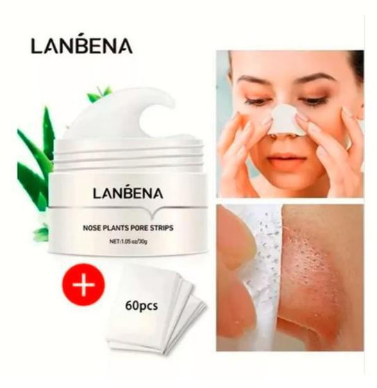 Imagem de Lanbena Facial Removedor de Cravos para pele Normal 30mL 30g