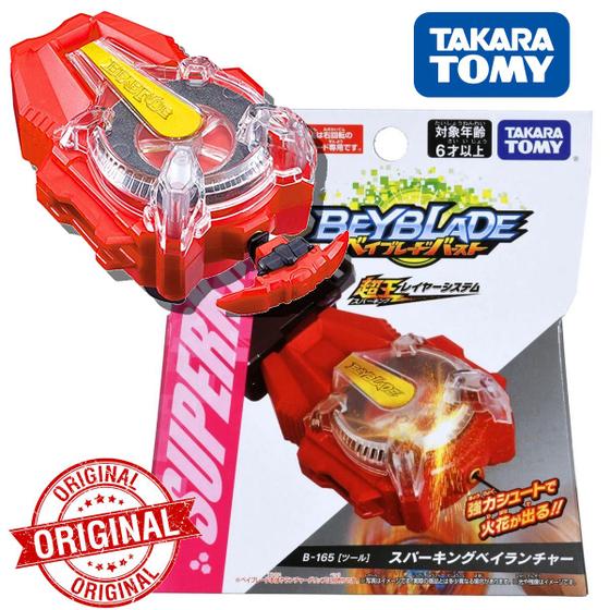 Lançador Beylauncher Sparking B-165 Takara Tomy - BEYBLADE - Lançadores ...