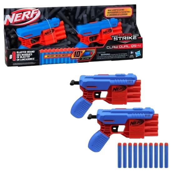 Imagem de Lançador Dardos Nerf Alpha Strike Claw Dual Hasbro