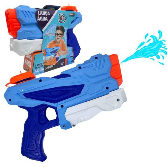 Imagem de Lançador De Água Aqua Shoot 21cm Alcance 8 Metros  Zippy Toys  Brinquedo Crianças +6 Anos