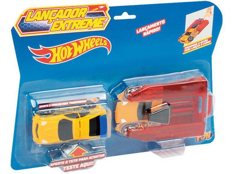 Imagem de Lançador de Carros Faz de Conta - Hot Wheels Carro Lançador Extreme Fun