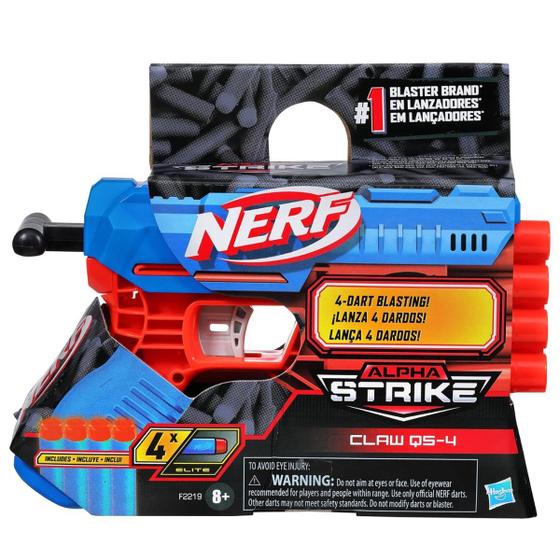 Imagem de Lançador De Dardos Nerf Alpha Strike Fang Claw - Hasbro
