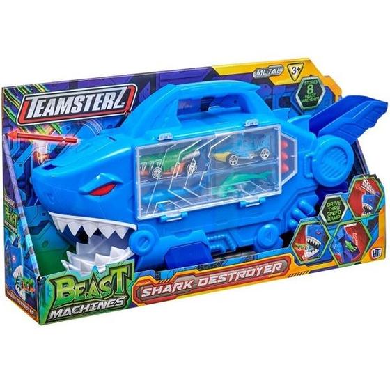 Imagem de Lançador de Veiculos Tubarao Beast Machines SHAR Destroyer FUN