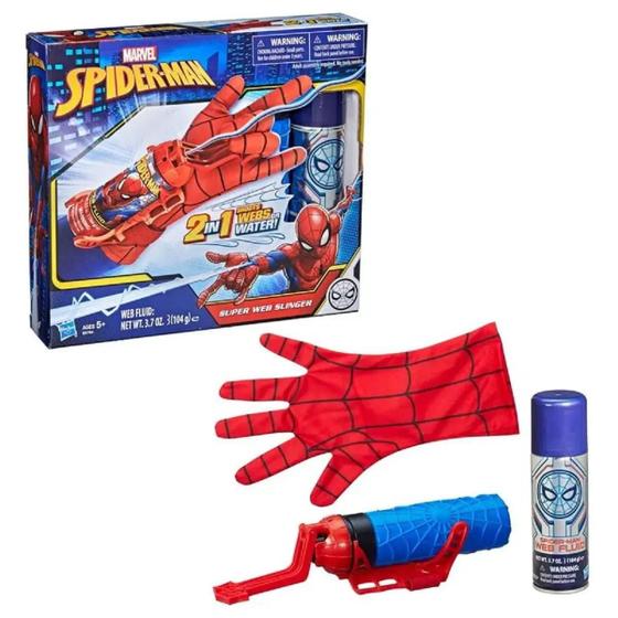 Imagem de Lançador Marvel Lança Água E Teia Spider Man B9764