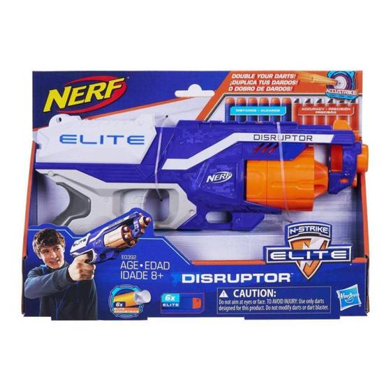 Lançador Nerf - Disruptor N-Strike Elite - Hasbro Menor preço em Lançador Nerf - Disruptor N-Strike Elite - Hasbro