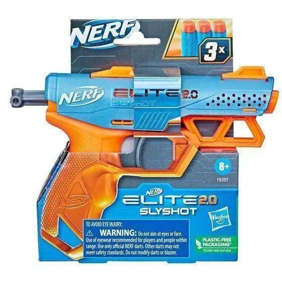 Imagem de Lancador Nerf Elite 2.0 Slyshot F6357 Hasbro - Única Único