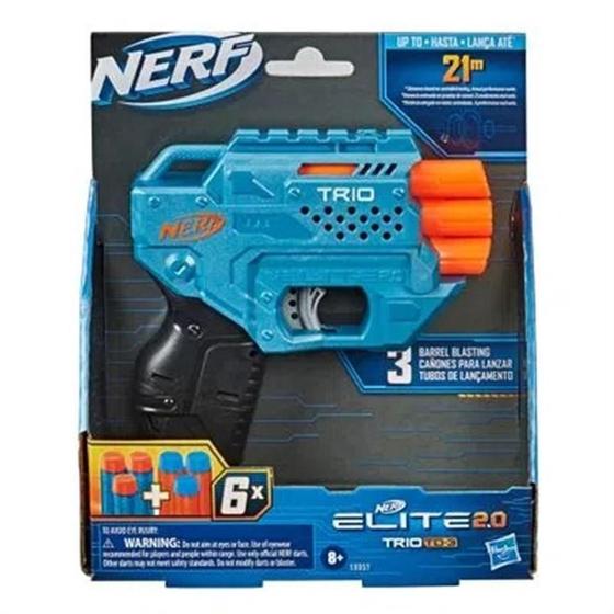 Imagem de Lançador Nerf Elite 2.0 Trio TD-3 Hasbro