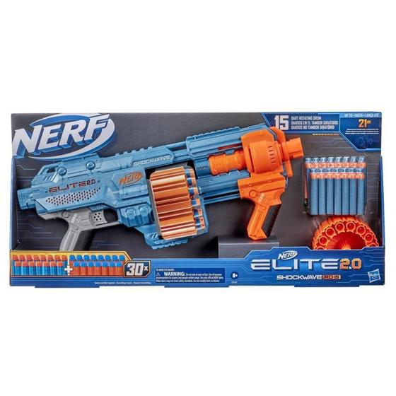 Imagem de Lançador Nerf Elite Shockwave 2.0 Hasbro