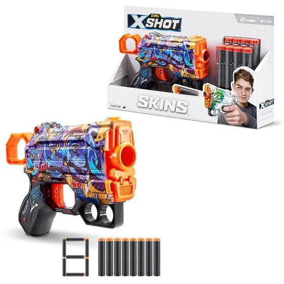 Imagem de Lançador X-Shot - Skins - Menace - 8 Dardos - Spray Tag