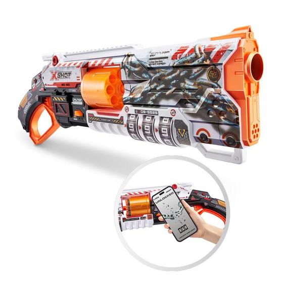 Imagem de Lancador Xshot Skin Lockable Blaster 16 Dardos