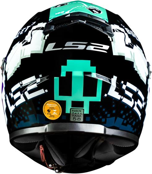 Imagem de Lançamento Capacete Ls2 Ff358 Bullet Black Blue preto azul  