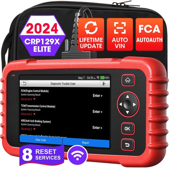 Imagem de LANÇAMENTO DO Scanner OBD2 CRP129X V2.0 Elite 2024 Car FCA AutoAuth