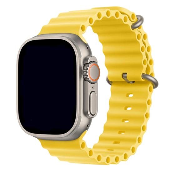 Imagem de Lançamento Pulseiras Silicone Oceano para Smartwatch49mm