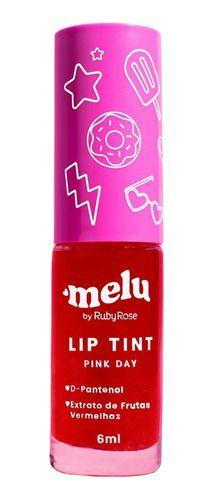 Imagem de Lançamento Ruby Rose Melu Lip Tint Batom Líquido Pink Day