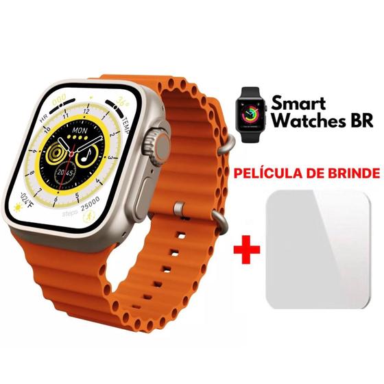 Lançamento Smartwatch Ultra 9 Max Series 9 Microwear 2024 Original + Película Menor preço em Lançamento Smartwatch Ultra 9 Max Series 9 Microwear 2024 Original + Película