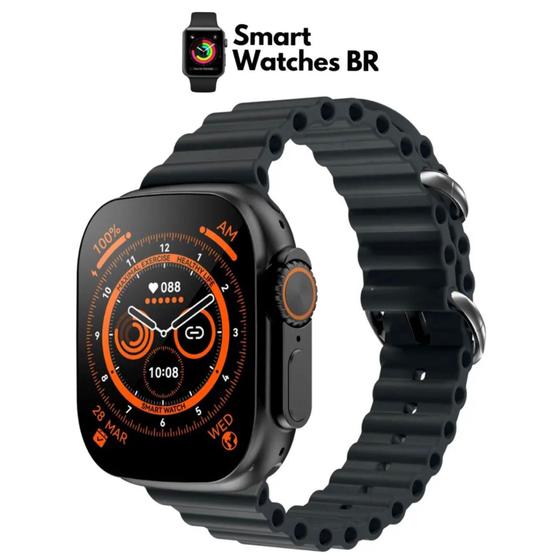 Imagem de Lançamento Smartwatch W68 Ultra Mini Microwear 41mm P/ Pulso Fino Original