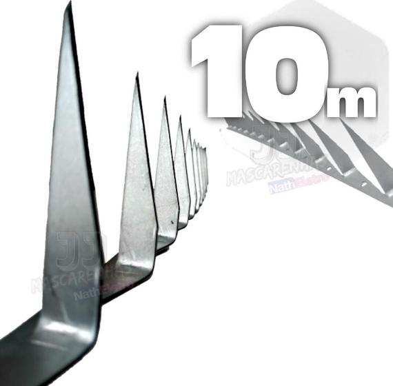Lanças Para Muro Cerca Arame Farpado Concertina 10M Jj Mascarenhas