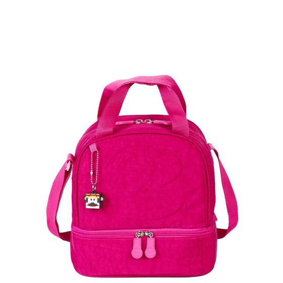 Imagem de Lancheira 2 Compartimentos Paul Frank T03 - Dark Pink