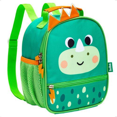 Imagem de Lancheira Bolsa Térmica Bubazoo Dinossauro Verde Infantil