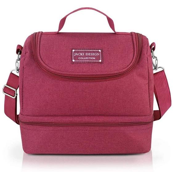 Lancheira Bolsa Térmica com 2 Compartimentos For Men Jacki Design Menor preço em Lancheira Bolsa Térmica com 2 Compartimentos For Men Jacki Design