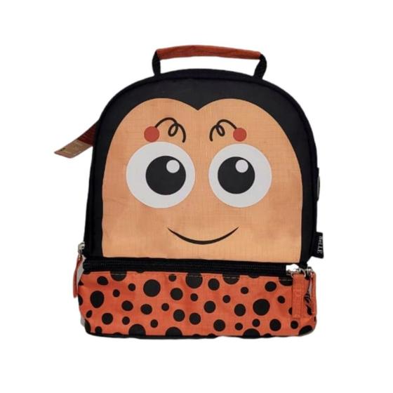 Imagem de Lancheira Bolsa Térmica Infantil Meninas Meninos - Girafa