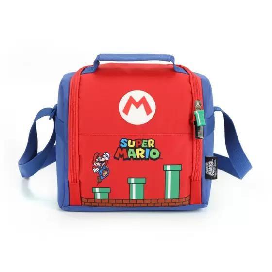 Imagem de Lancheira Bolsa Térmica Infantil Super Mario Azul Luxcel