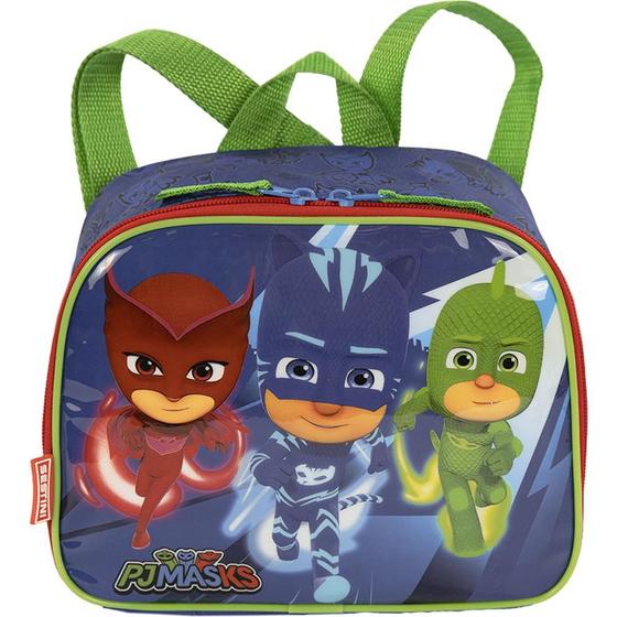 Imagem de Lancheira Escolar Sestini PJ Masks Plus Azul