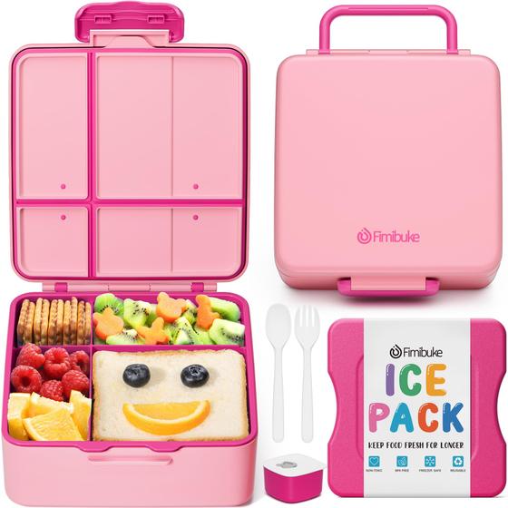 Imagem de Lancheira Fimibuke Chill Bento Box 1065mL 4 compartimentos