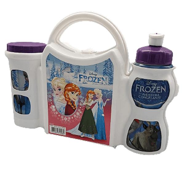 Imagem de Lancheira Frozen com Porta biscoito e Squezee