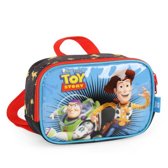 Imagem de Lancheira Térmica Buzz Lightyear Azul Escolar Infantil