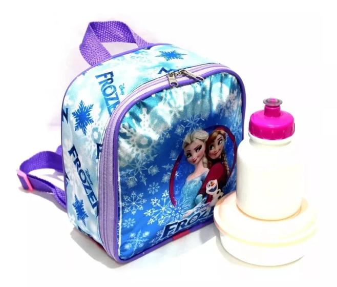 Imagem de Lancheira Térmica Escolar Frozen Aventura No Gelo Infantil