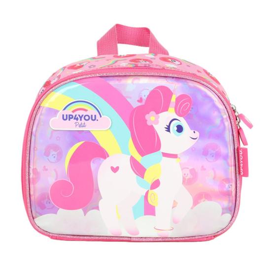 Imagem de Lancheira Termica Escolar Menina Merendeira Unicornio Up4you