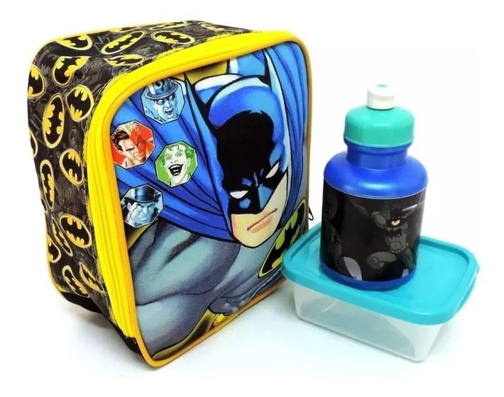 Imagem de Lancheira Térmica Infantil Batman Vilões F5 Potinhos