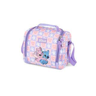 Imagem de Lancheira Térmica Infantil Escolar Meninas Stitch Disney