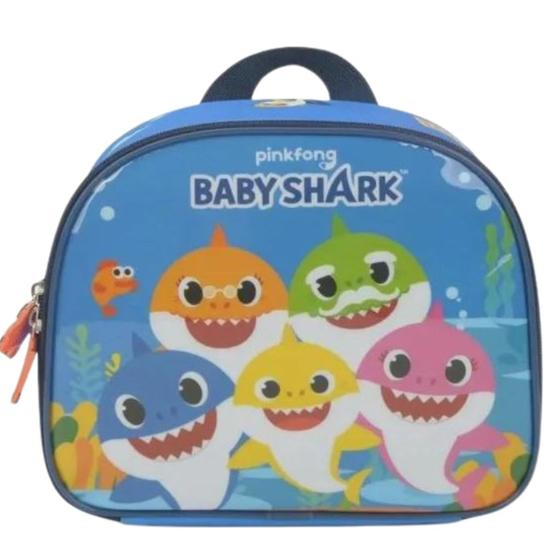 Imagem de Lancheira Térmica Infantil Escolar Menino Baby Shark Turma Luxcel