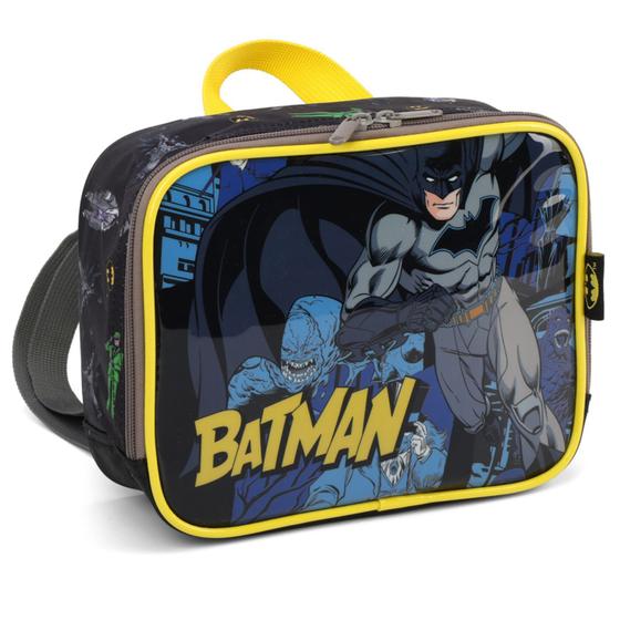 Imagem de Lancheira Termica Infantil Escolar Menino Original Batman