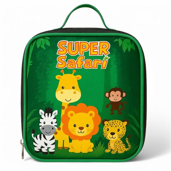 Imagem de Lancheira Térmica Masculina Infantil Escolar Funcional
