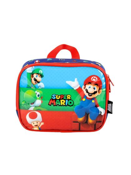 Imagem de Lancheira Térmica Super Mario La41383 - Vermelho