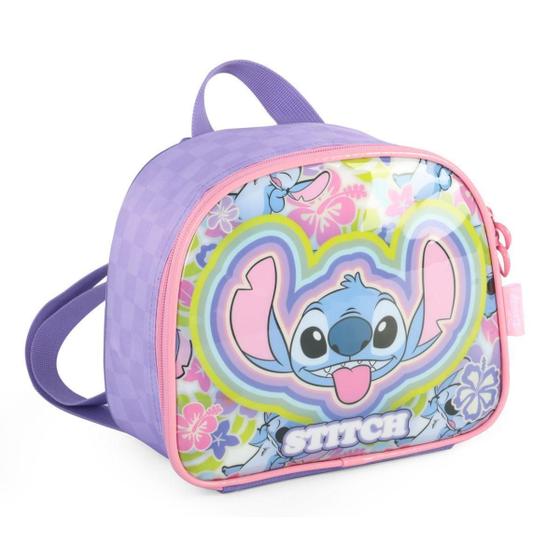 Imagem de Lancheira Térmica Verde Stitch Disney Classics Escolar