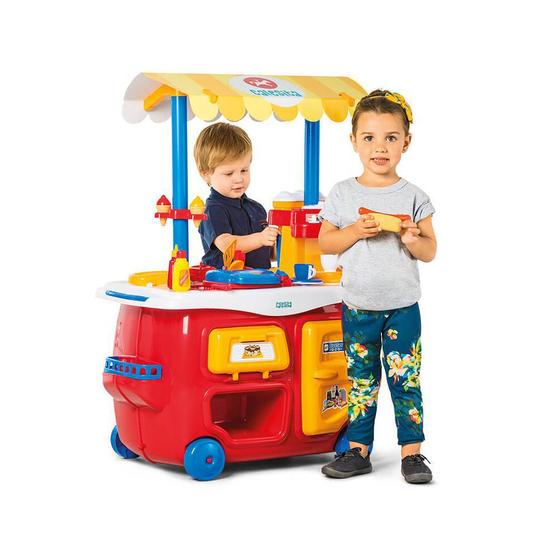 Lanchonete Infantil Completa - Calesita Menor preço em Lanchonete Infantil Completa - Calesita