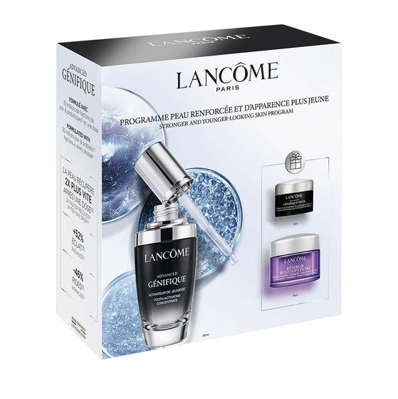 Lancôme Genifique Coffret Kit - Sérum Facial + Creme para Olhos + Creme Facial Menor preço em Lancôme Genifique Coffret Kit - Sérum Facial + Creme para Olhos + Creme Facial