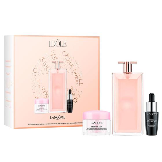 Imagem de Lancôme Idôle Kit Namorados  Perfume Feminino + Hydra Zen Gel Creme + Gènefique