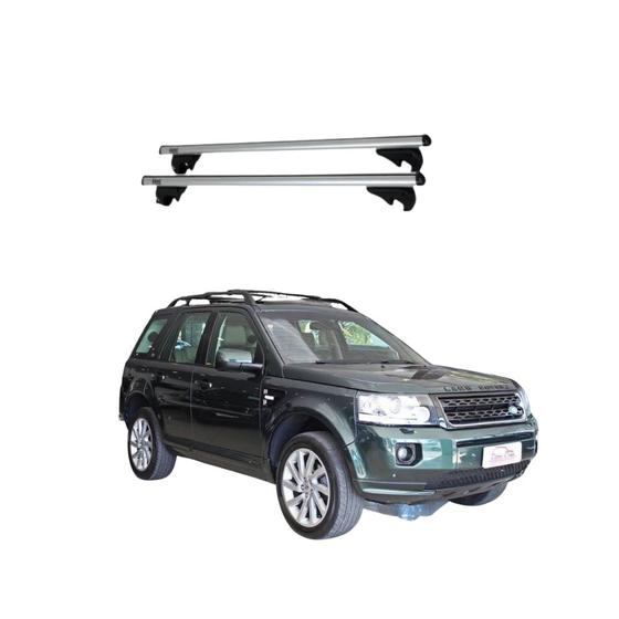 Imagem de Land Rover Freelander  - Suporte Bicicleta Belluno 1,20cm Barra Prata 07-107 -Kiussi