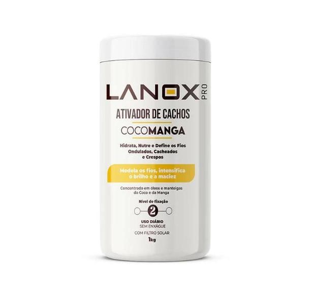 Imagem de Lanox Pro CocoManga - Ativador de Cachos 1Kg