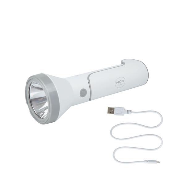 Imagem de Lanterna 140 Lumens Branca Recarregável